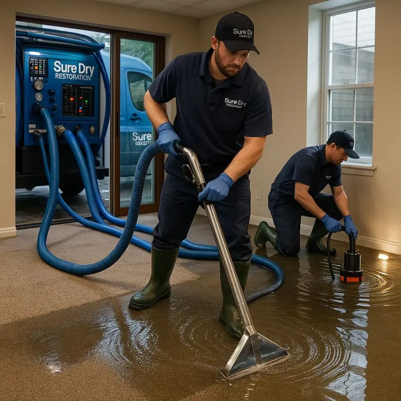 Water Extraction and Removal process in Clarence Center, NY